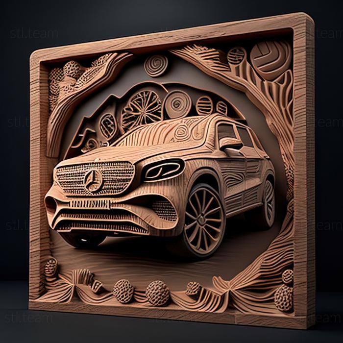 3D модель Mercedes Benz EQB (STL)